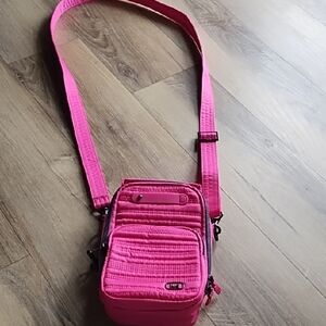 Lug Pink Crossbody Bag